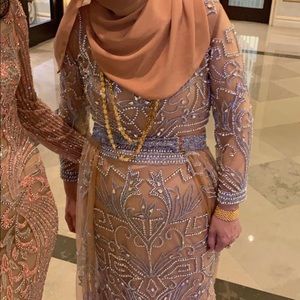 Gorgeous mother of the groom dress custom-made